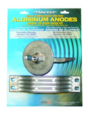 KIT ANODES ALU YAMAHA 150-200CV ROT. STD ANOA6601