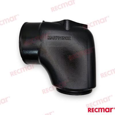 COUDE D'ECHAPPEMENT INOX VOLVO D4 (180-300) OEM 21684826, 22671212, 22948832, 3583856, 358856, 3884701