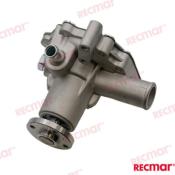 Pompe à eau 3801345 3580574 pour Volvo D2-55 D2-75 MD2010B MD2020B MD2030B MD2040B MS2L-D MS2A-D 120S-D MS2B-R MS2A-E MS2L-E