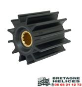 Turbine noprne pour pompe srie 18330 JABSCO 17936-0001B