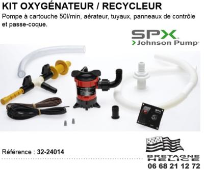 KIT OXYGENATION RECYCLAGE IN-WELL JOHNSON PUMP 32-24014