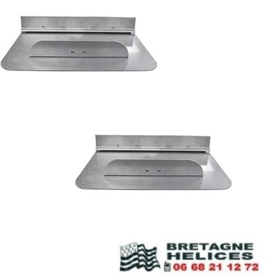 PLAQUES INOX POUR FLAPS BENNETT 24 X 9" (610X230MM) 6BT-50070-01-00