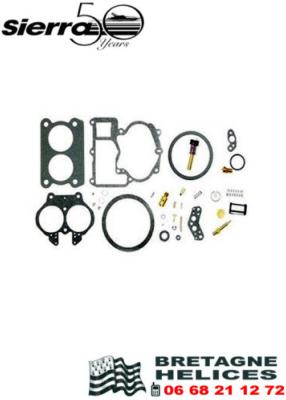 KIT CARBURATEUR SIERRA 18-7097 MERCARB 2 CORPS 3302-804845, 3302-9437