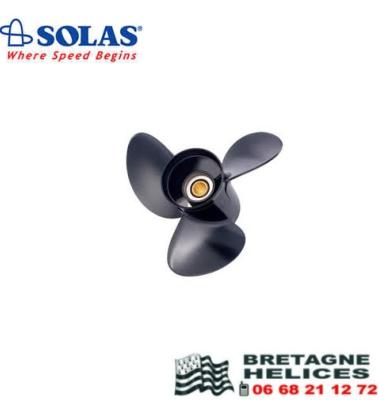 Hélice SOLAS MERCRUISER 135/300cv, alpha one, bravo one (15 can.) 15.5 x 21 LH 1512-153-21 OEM 48-13703A46