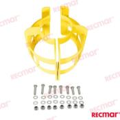 PROTECTION HELICE JAUNE 9" POUR MOTEUR 9.9 A 20CV