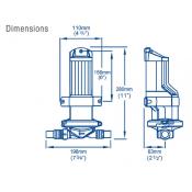 Pompe électrique WHALE Gulper® 320 24V