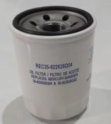 FILTRE A HUILE MERCURY 35-822626Q04, 35-822626Q0480, 35-822626Q05, 35-822626Q2, 35-8M0065103, 35-8M0065104, 35-8M0162830, 822626K04, 822626Q2, 8M0065103, 8M0065104, 8M0162829, 8M0162830