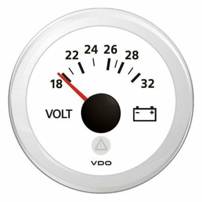 VOLTMETRE VDO 24V Ø 52 MM 16-32V A2C59512459