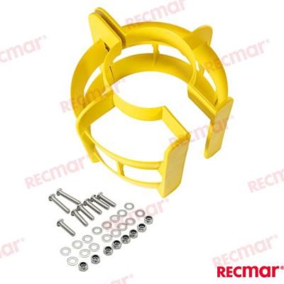 PROTECTION HELICE JAUNE 9" POUR MOTEUR 9.9 A 20CV