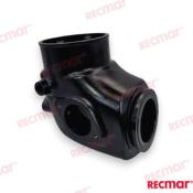 COUDE D'ECHAPPEMENT INOX VOLVO D4 (180-300) OEM 21684826, 22671212, 22948832, 3583856, 358856, 3884701
