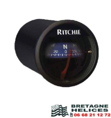 Compas RitchieSport® noir X-21BU rose bleu