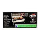 KUUMA STOW N'GO 160 BARBECUE À GAZ AVEC RACCORD EUROPÉEN, THERMOMÈTRE ET ALLUMEUR