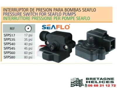 PRESSOSTAT POUR POMPE SEAFLO 35 PSI SFPS35