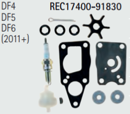 KIT REVISION REMAR SUZUKI DF4 DF5 DF6 (2011 +) OEM 17400-91830