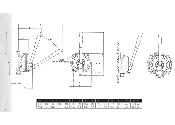 Pompe manuelle Amazon Bulkhead 45L/mn D=25mm JABSCO 29240-0000