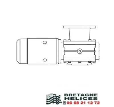 Motoréducteur VX1 - 300W - 12V - IP67 LEWMAR OEM 68100035