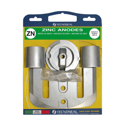 KIT ANODES ZINC MERCRUISER BRAVO ONE AVEC VIS