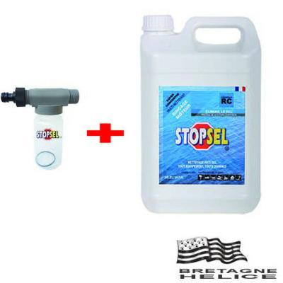 NETTOYANT ANTI-SEL BIDON 5L STOPSEL RC FORMULE PRO + MELANGEUR 125ML