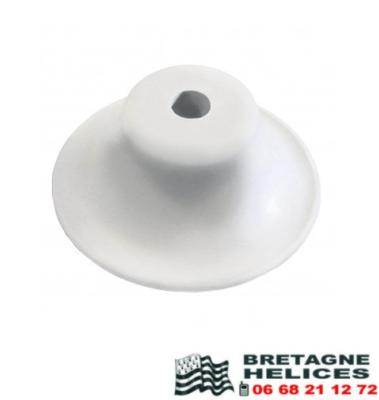 Support bimini nylon pour semi-rigide - rond