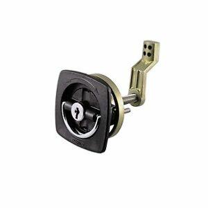 FERMETURE ENCASTRABLE NOIR PERKO 0931DP1BLK AVEC CLE