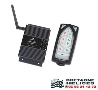 TELECOMMANDE SANS FILS DOUBLE PROPULSEUR PROUE ET POUPE SLEIPNER RC-20E