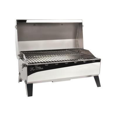 KUUMA STOW N'GO 160 BARBECUE À GAZ AVEC RACCORD EUROPÉEN, THERMOMÈTRE ET ALLUMEUR