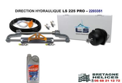 KIT COMPLET DIRECTION HYDRAULIQUE LS225 PRO JUSQU'A 225 CV LECOMBLE ET SCHMITT 2203351