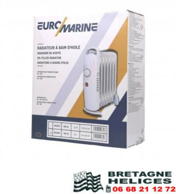 RADIATEUR BAIN D'HUILE 700W EUROMARINE 001839