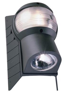 FEU DE MAT PROJECTEUR DE PONT NOIR 12V PERKO 0170BMD12V