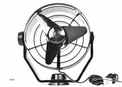 VENTILATEUR PVC 2 VITESSES NOIR 12V HELLA MARINE TURBO