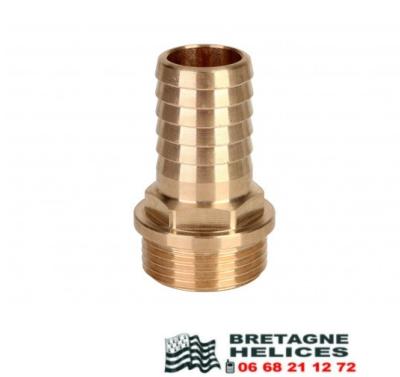 RACCORD MALE EN BRONZE FILETAGE 1" 1/2 TUYAU 38MM MAESTRINI