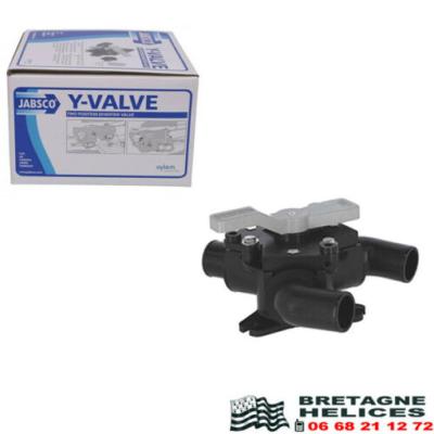 VANNE 3 VOIES Y-VALVE JABSCO 45490-1000