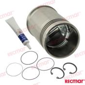 KIT CHEMISE PISTON VOLVO OEM 3586722, 3817861, 877359