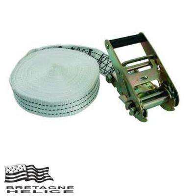 SANGLE A CLIQUET INOX PROFESSIONNELLE 10M X 50 MM 4 TONNES EUROMARINE 007883